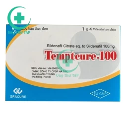 Temptcure-100 Gracure - Thuốc điều trị rối loạn cương dương