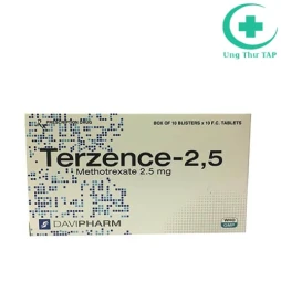 Terzence 2,5mg Davipharm - Thuốc điều trị các bệnh ung thư