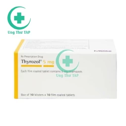 Thyrozol 5mg - Thuốc điều trị cường giáp hiệu quả 