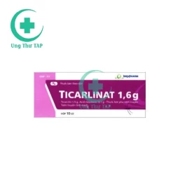 Ticarlinat 1,6g - Thuốc điều trị nhiễm khuẩn hiệu quả