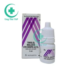 Timolol Maleate eye 0.5% - Thuốc điều trị bệnh glôcôm góc mở