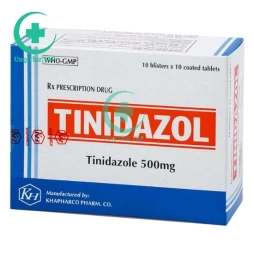 Tinidazol - Thuốc phòng và điều trị nhiễm khuẩn 