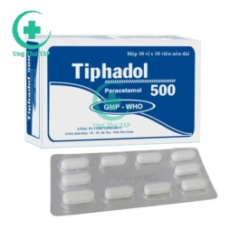 Tiphadol 500 Tipharco - Thuốc giảm đau, hạ sốt nhanh chóng