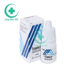 Tobrex 0,3% 5ml Alcon - Thuốc điều trị nhiễm trùng ngoài nhãn cầu