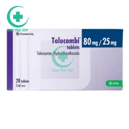 Tolucombi 80mg/25mg Tablets - Thuốc điều trị tăng huyết áp vô căn