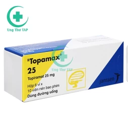 Topamax 25mg - Thuốc điều trị động kinh khởi  phát cục bộ