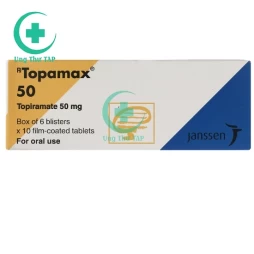 Topamax 50mg - Thuốc điều trị các cơn co giật cấp và mãn tính