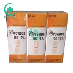 TP Povidon iod 10% 25ml - Dung dịch sát khuẩn tiện dụng