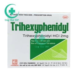 Trihexyphenidyl Pharmedic - Thuốc điều trị hội chứng Parkinson