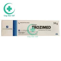 Trozimed - Thuốc bôi điều trị vảy nến mảng ở thể nhẹ và vừa