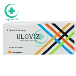 Uloviz 40mg - Thuốc điều trị tăng huyết áp, phù hiệu quả