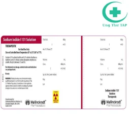 Unitec Sodium Iodine (I131) Solution - Thuốc điều trị ung thư biểu mô tuyến giáp 