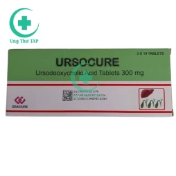 Ursocure 300mg - Thuốc điều trị sỏi mật, viêm túi mật hiệu quả