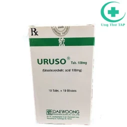 Uruso 100mg - Thuốc điều trị sỏi mật, cải thiện chức năng gan