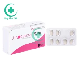 Utrogestan 200mg Capsule - Thuốc điều trị rối loạn nội tiết của Pháp