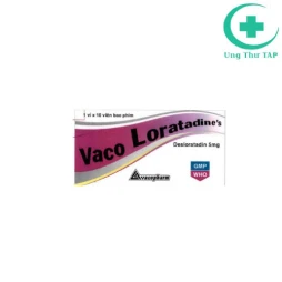 Vaco Loratadine's 5mg - Thuốc điều trị viêm mũi dị ứng hiệu quả