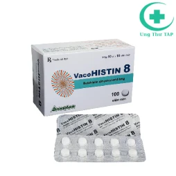 Vacohistin 8 Vacopharm - Điều trị chóng mặt do tiền đình