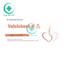 Valcickeck H 80mg - Thuốc điều trị cao huyết áp hiệu quả