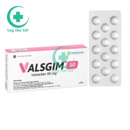 Valsgim 80 - Thuốc điều trị tăng huyết áp của Agimexpharm