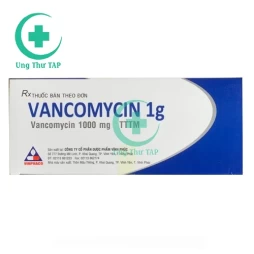 Vancomycin 1g Vinphaco - Thuốc điều trị nhiễm trùng hiệu quả