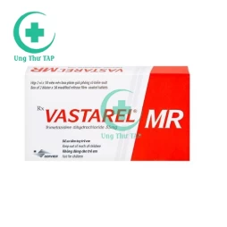 Vastarel MR 35mg - Điều trị đau thắt ngực hiệu quả của Pháp