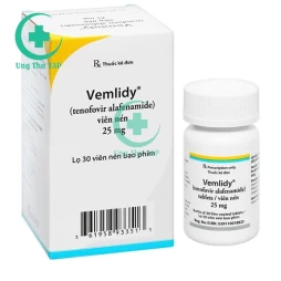 Vemlidy 25mg - Thuốc điều trị nhiễm vi rút viêm gan B hiệu quả