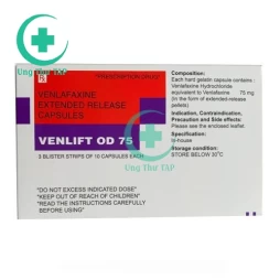 Venlift OD 75 - Thuốc điều trị trầm cảm hàng đâu của Ấn Độ