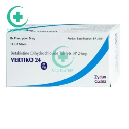 Vertiko 24 - Thuốc điều trị hội chứng Meniere của Ấn Độ