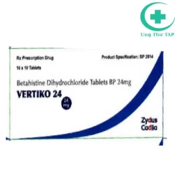 Vertiko 24 - Thuốc điều trị hội chứng Meniere của Ấn Độ