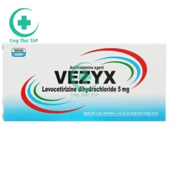 Vezyx - Thuốc làm giảm triệu chứng ở bệnh viêm mũi dị ứng