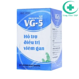 VG-5 - Thuốc hỗ trợ điều trị viêm gan, hạ men gan hiệu quả
