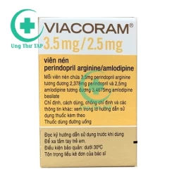 Viacoram 3.5mg/2.5mg - Điều trị tăng huyết áp vô căn ở người lớn