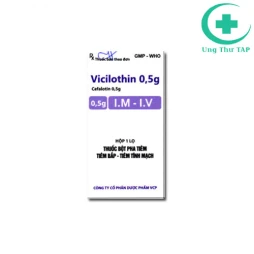 Vicilothin 0,5g - Thuốc điều trị nhiễm trùng hiệu quả và an toàn