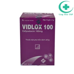 Vidlox 100 Vidipha - Điều trị các bệnh nhiễm khuẩn