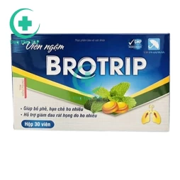 Viên ngậm Brotrip - Viên ngậm giúp bổ phế, hạn chế ho