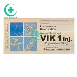 Vik 1 inj. - Thuốc điều trị xuất huyết hiệu quả của Hàn Quốc