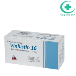 Vinhistin 16mg Vinphaco - Điều trị hội chứng Ménière, tiền đình