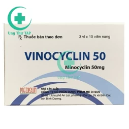 Vinocyclin 50 - Thuốc điều trị nhiễm khuẩn hiệu quả