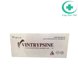 Vintrypsine 5000UI Vinphaco - Điều trị phù nề, sưng đau