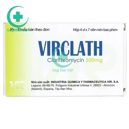 Virclath 500mg VIR - Thuốc điều trị nhiễm vi khuẩn hiệu quả
