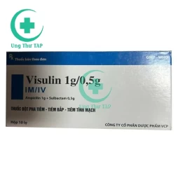 Visulin 1g/0,5g VCP -  Thuốc điều trị các bệnh nhiễm trùng 