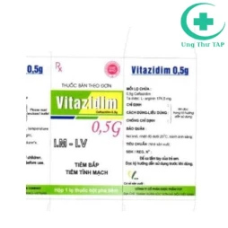 Vitafxim 0,5g VCP - Thuốc điều trị bệnh nhiễm khuẩn nặng
