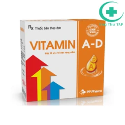 Vitamin AD PP.Pharco - Hỗ trợ phòng và điều trị thiếu vitamin A và D