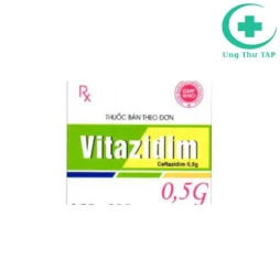 Vitazidim 0,5g VCP - Thuốc điều trị các bệnh nhiễm trùng nặng