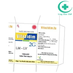 Vitazidim 2g VCP - Thuốc điều trị các viêm, nhiễm trùng