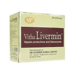 Vitha Livermin - Thuốc giúp bổ gan, giải độc gan hiệu quả
