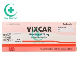 Vixcar 75mg - Thuốc phòng và điều trị xơ vữa động mạch