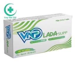  VNP Lada Supp - Giúp giảm triệu chứng của bệnh trĩ, đau, ngứa, sưng