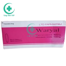 Waryal - Thuốc đặt điều trị viêm nhiễm âm đạo hiệu quả