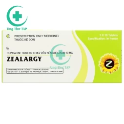 Zealargy 10mg - Thuốc điều trị viêm mũi dị ứng hiệu quả